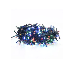 Guirnalda De Luces Navidenas 100 Luces Multicolor Navidad Verde Militar