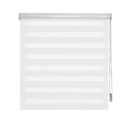 Cortina roller duo 120x240 Blanca Blanco