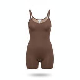 Body Reductor Pantaleta Tirantes Madame Skin M/L Cafe