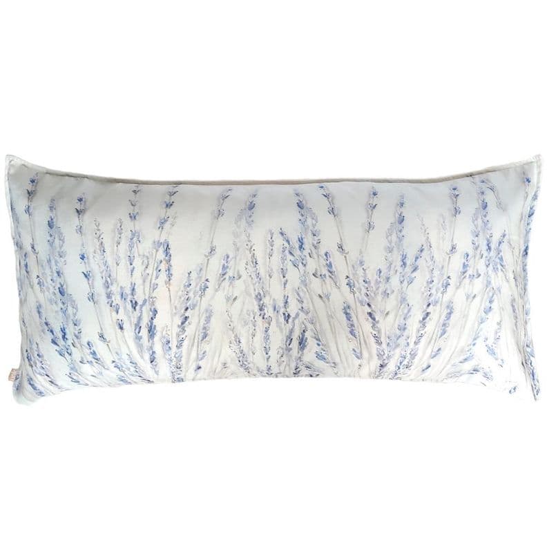 FUNDA COJIN VELVET LAVANDAS XL Diseno 1