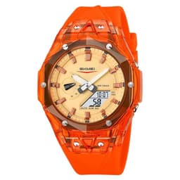 Reloj Skmei deportivo analogo digital unisex joven y adulto Naranjo S-M