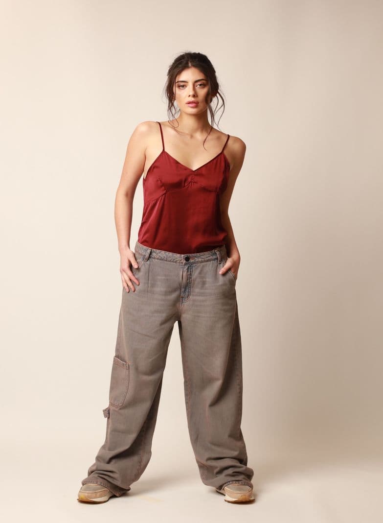 Jeans Miranda Extra Baggy Azul 46