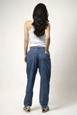 JEANS JOGGER BAGGY AZUL S