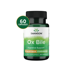 SW1755 Ox Bile - Standardized 90 mg 60 Caps Verde 38x40