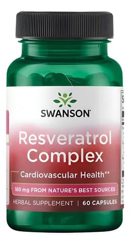 SWU248 Resveratrol Complex 180 mg 60 Caps Verde 38x40