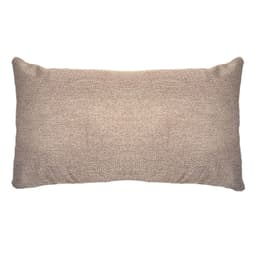 COJIN DECORATIVO DISENO LINO BEIGE OSCURO 50X30 RELLENO