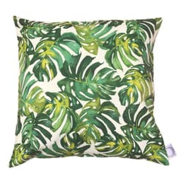 FUNDA COJIN DECORATIVO DISENO PLANTAS VERDES 45X45 Verde
