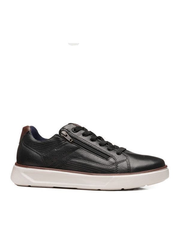 Zapatilla Hombre Cuero PEGADA 110934 Negro 40