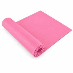 Banda Elastica Plana Tipo Tela, Resistente para Yoga y Rehabilitacion Rosado