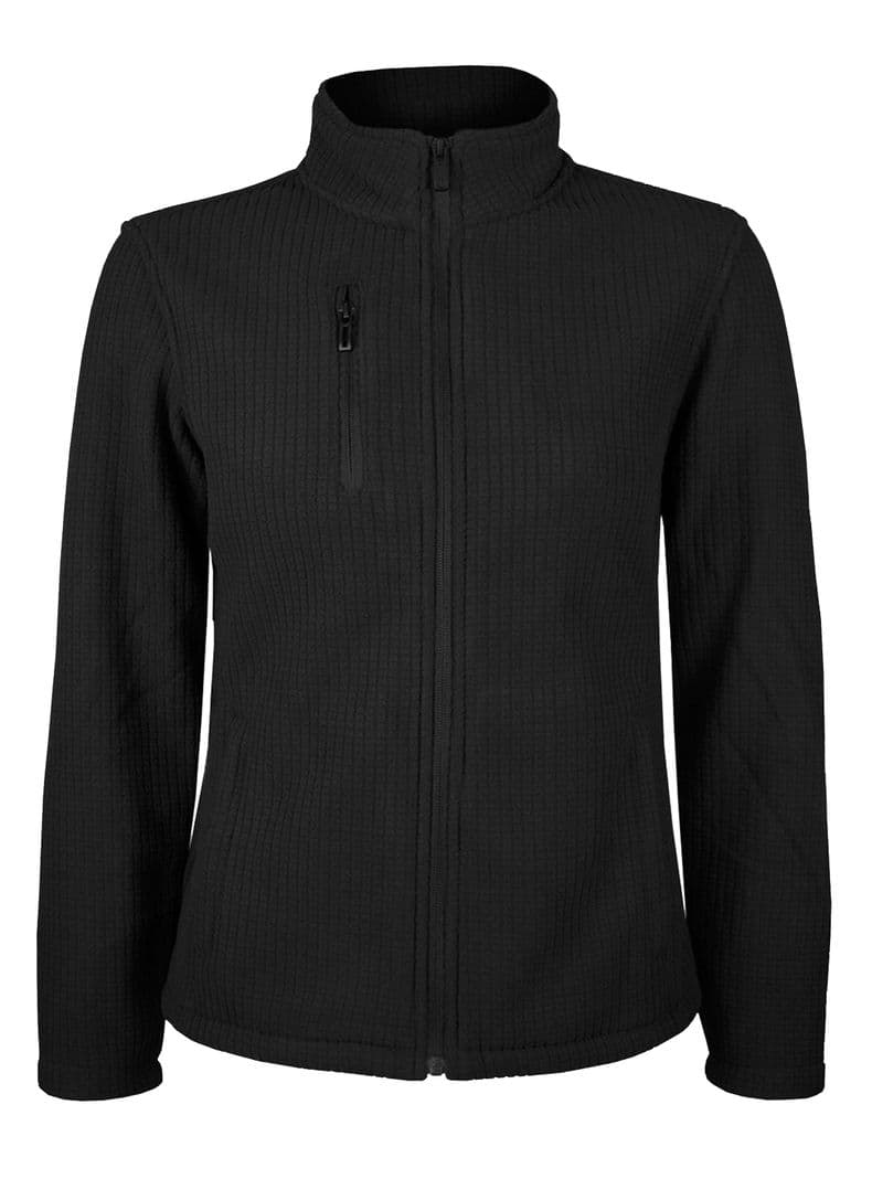 Chaqueta Polar Panal Corporativa Culpeo Mujer Negro XXL