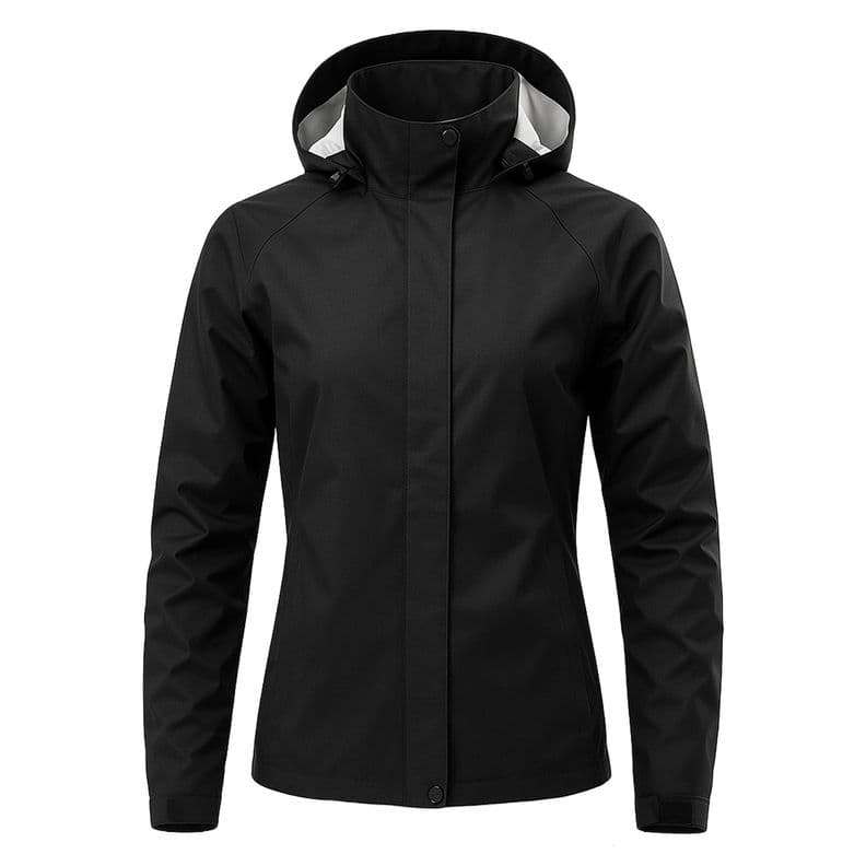 Tercera Capa 100% Impermeable Bengala Negro Mujer S