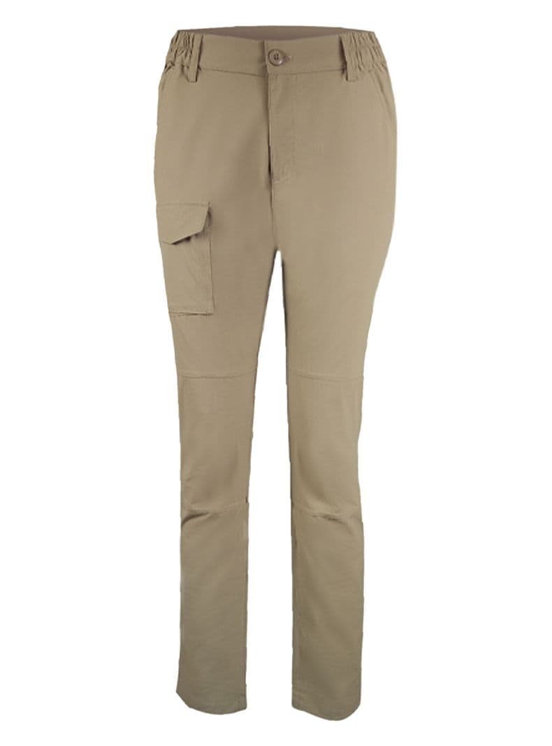 Pantalon Trekking Ripstop Elastizado UPF50 Fenec Mujer Beige M