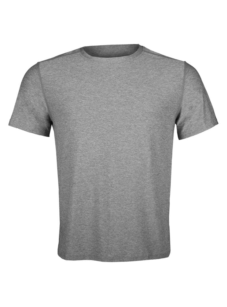 Polera Dry Fit Manga Corta Bangsi Pro Hombre Gris S