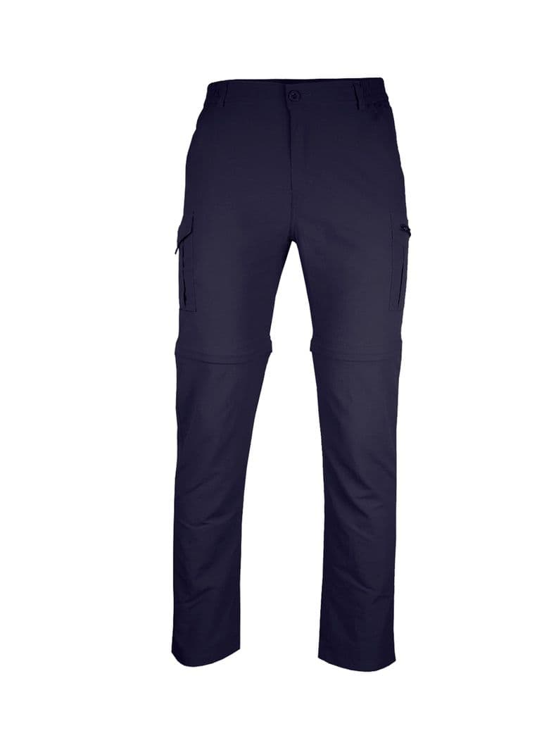 Pantalon Trekking Desmontable Ripstop UPF50 Fenec Hombre Azul Marino L