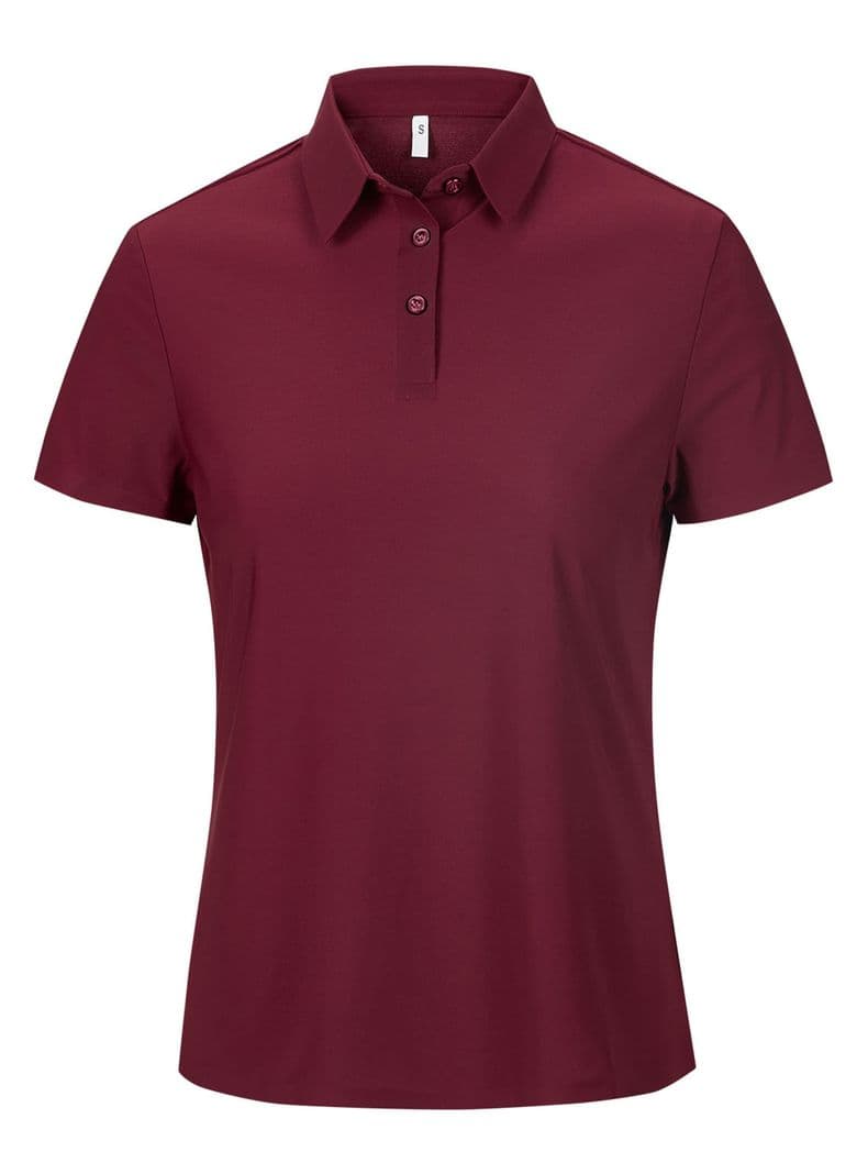 Polera Dry Fit Ultra Manga Corta Ruppell Pro Mujer Burdeo XXL