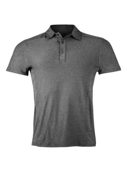 Polera Dry Fit Manga Corta Con Cuello Pale Pro Hombre Gris XXL