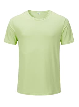 Polera Dry Fit Microperforado Manga Corta Sechurano Hombre Verde Claro XXXL