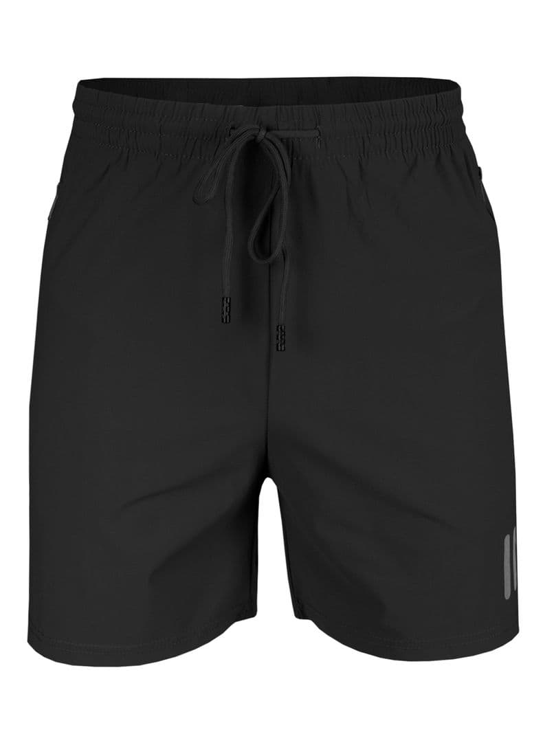 Shorts Sport Reflectante Cape Hombre Negro S