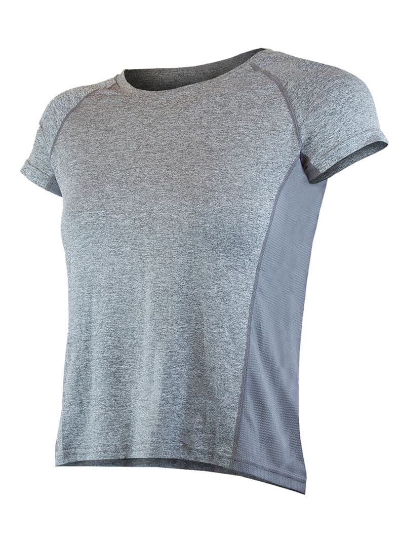 Polera Dry Fit Manga Corta Urocyon Pro Mujer Gris S