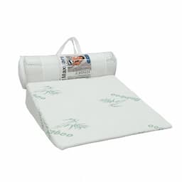 Almohada Cojin Cuna Ortopedica 64x64x19 Cm Blanco