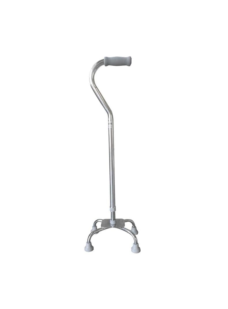 Baston 4 Patas Base Chica Gris