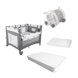 Cuna Colchon espuma-manta-Protector Playard Always Together Diseno 2 0