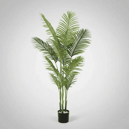 Palmera Artificial Decorativa Con Macetero De Hogar 150cm