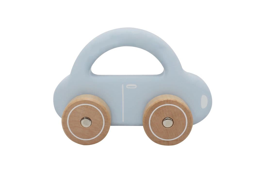 AUTITO DE MADERA CELESTE Cafe 1