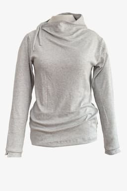 Top Alba Algodon Organico Gris L
