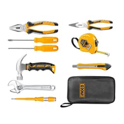 Set Herramientas 9 Piezas Ingco Hkth20809 Amarillo