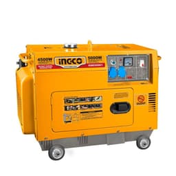 Generador Diesel Silencioso 5,0Kw Ingco Gse50001 Amarillo