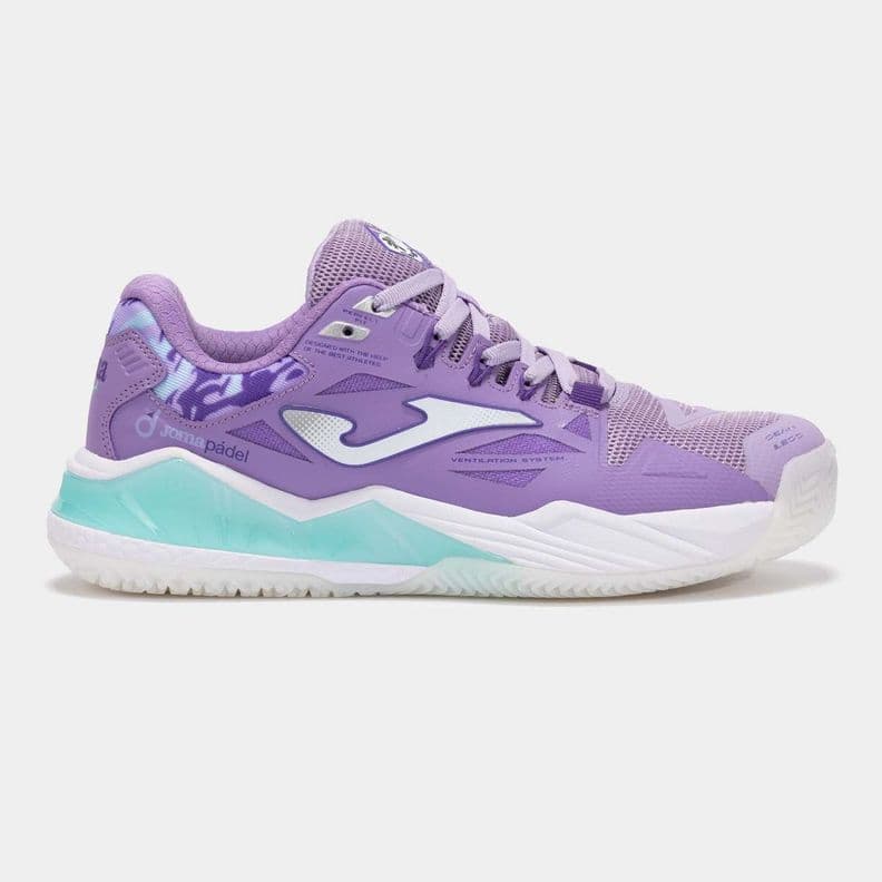 Zapatillas Padel Mujer Joma Sportech Moradas Morado CL 41