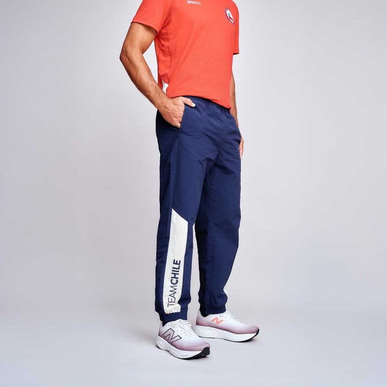 Pantalon Presentacion Hombre Sparta Team Chile Azul XL