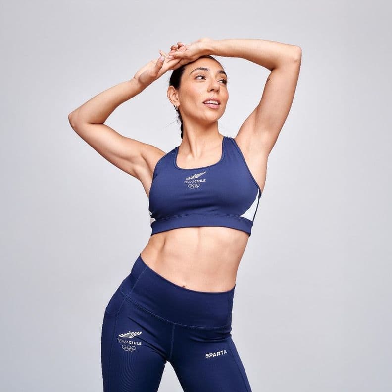Peto Entrenamiento Mujer Sparta Team Chile Azul XL