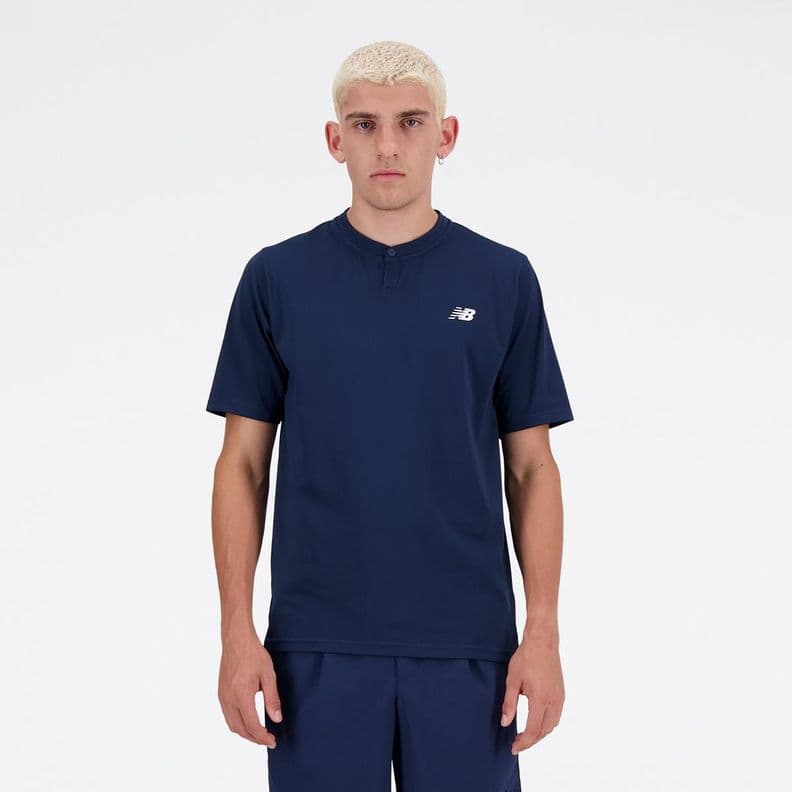 Polera Tenis Hombe New Balance Tournament Azul M