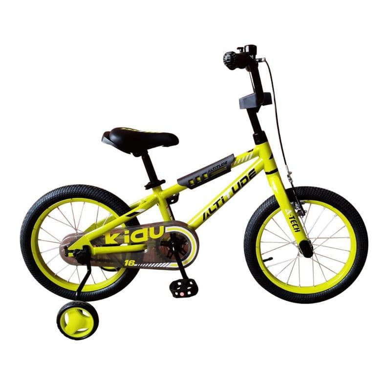 Bicicleta Altitude Kidu Boy A16 Amarillo