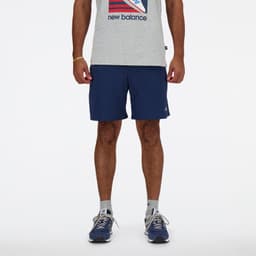 Short Running Hombre New Balance Sport Essentials Short 7 Azul S