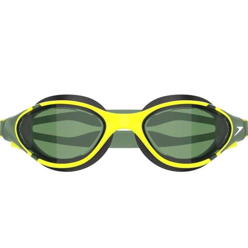 Anteojos Natacion Unisex Speedo Biofuse 2.0 Verde/Amarillo