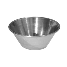 pocillo salsero de acero inoxidable 45ml X12 unidades Gris