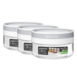 Set de 3 Contenedores ULTRA redondo 300 ml. Sistema