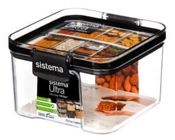 Contenedor cuadrado 460 ml Ultra. SISTEMA