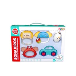 SET DE CASCABELES CON HUEVO CAJA JUGUETES PERROT