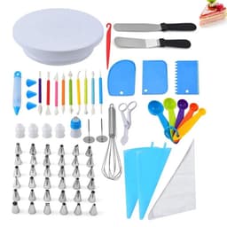 SET DE UTENSILIOS DE REPOSTERIA 66 PIEZAS Blanco