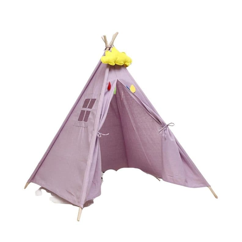 Carpa Tipi Ninos Infantil 160 Cm Morada Juguete Decoracion Morado