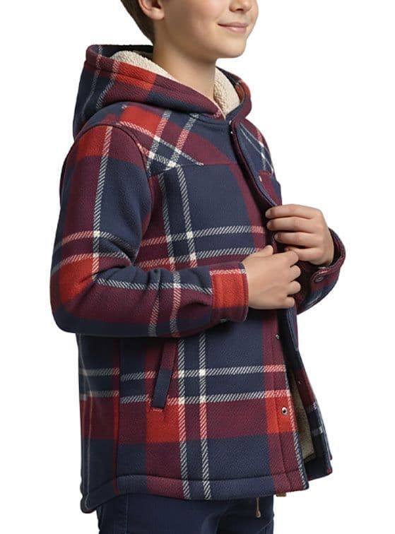 Chaqueta Interior Chiporro Lenadora Nino Rojo 4 anos