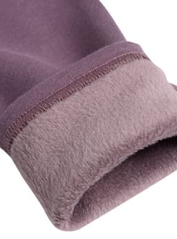 Calza Interior Peluda Bebe Nina Lisa Morado 6 meses