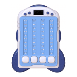 Juguete Sensorial Electronico Reflejos y Ritmo Regalo Ninos Azul