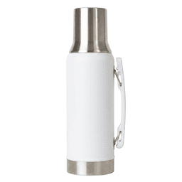 Termo Para Mate 1,2 L Acero Inoxidable Con Pico Cebador Blanco