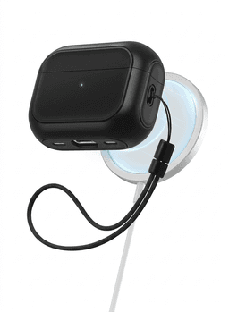 Carcasa Funda ESR Para AirPods Pro 3 Orbit Hybrid Negro