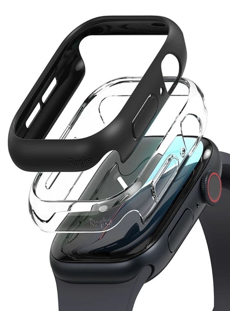 Carcasa Ringke Para Apple Watch 11 10 42 mm Pack 2 Transparente
